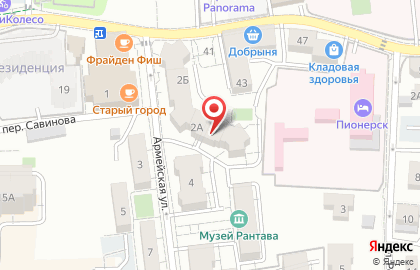 Компания Faberlic на Армейской улице на карте