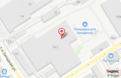 Автокомплекс Car Plaza-Барнаул на карте