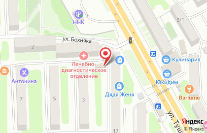 Розничная сеть Парни в Петропавловске-Камчатском на карте