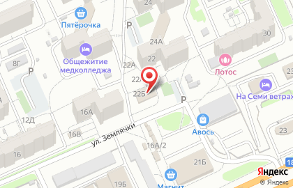 Сеть супермаркетов Радеж в Дзержинском районе на карте