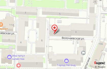 Салон-парикмахерская Лавена на Волочаевской улице на карте