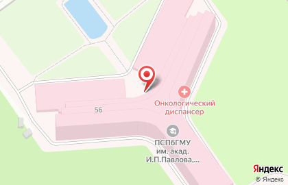 Первый Санкт-Петербургский государственный медицинский университет им. академика И.П. Павлова в Санкт-Петербурге на карте