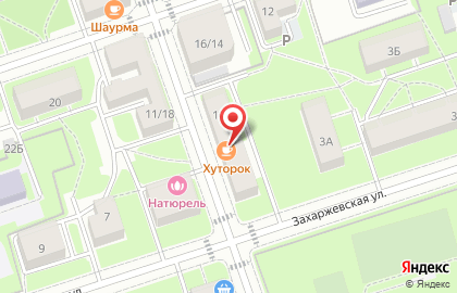 Хуторок на улице Радищева на карте
