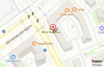 Аптека Невис в Санкт-Петербурге на карте