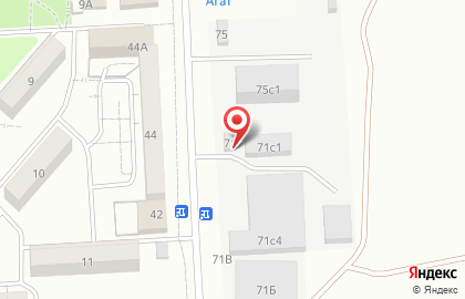 Автостоянка в Чите на карте