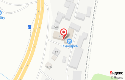 Торгово-производственная фирма Технодрев на улице Механизаторов на карте