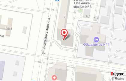 Образовательный центр им. С.Н. Олехника на Юго-Западной на карте