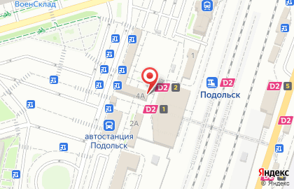 МегаФон, Московская область на Вокзальной площади на карте