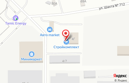 Производственно-торговая компания СтройКомплект на Кольцевой улице на карте
