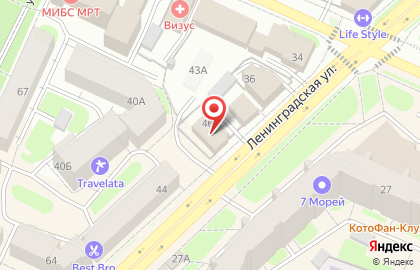 Кабинет мануального терапевта Доктора Ладнова на карте