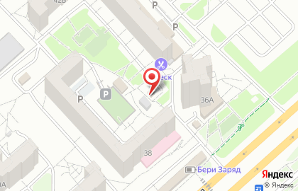 Магазин фруктов и овощей в Советском районе на карте