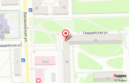 Магазин детских товаров Неваляшки на Балакинской улице на карте