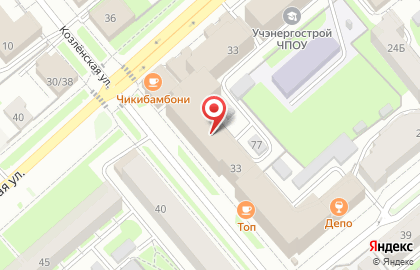 Туристическое агентство ЛК Компани на Козлёнской улице на карте