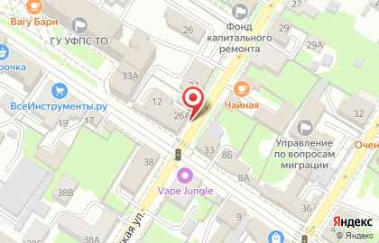 ОАО Банкомат, АКБ Росбанк на Тургеневской улице на карте