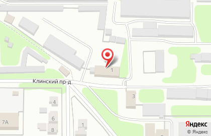 ООО Велькин в Клинском проезде на карте