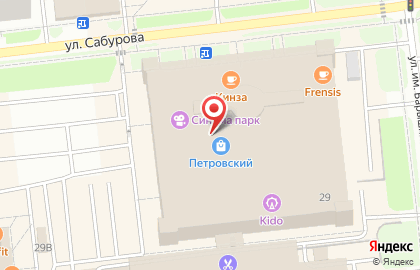 Автомат с газированной водой на карте
