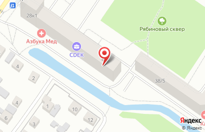Стоматология Зубной Лекарь в Тюмени на карте