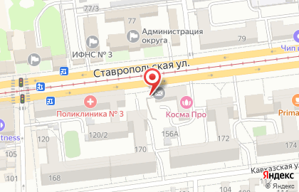 Почта Банк в Краснодаре на карте