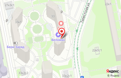 Автошкола Уступи Дорогу на Туристской улице на карте