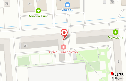 Парикмахерский салон Роза на Спортивной улице на карте