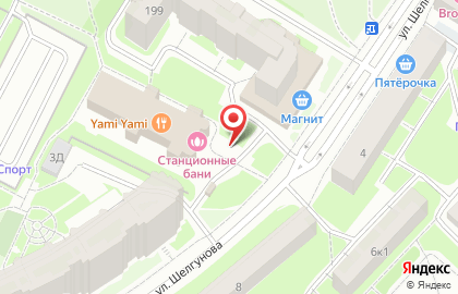 Автостоянка в Санкт-Петербурге на карте