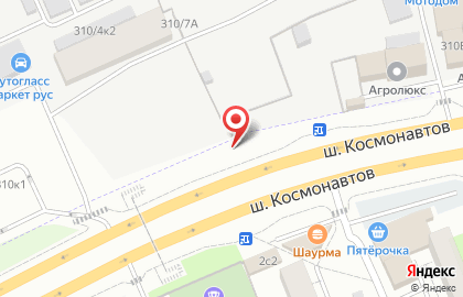 Продуктовый магазин в Перми на карте