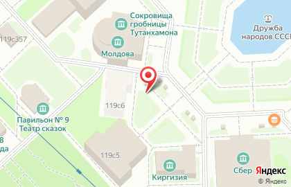 Киоск Булочка в Останкинском районе на карте