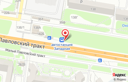 Служба экспресс-доставки Западная на карте