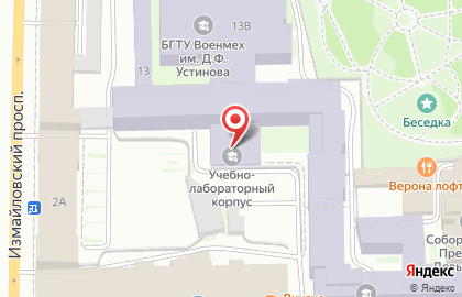 Банкомат Банк Санкт-Петербург на Технологическом институте I на карте