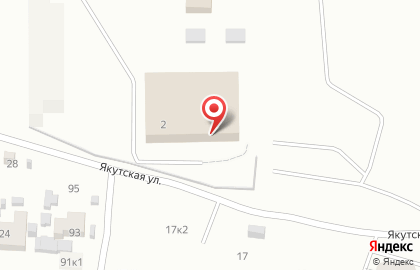 Межмуниципальное управление МВД России Якутское на карте