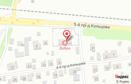 Отель Меридиан в Ленинском районе на карте
