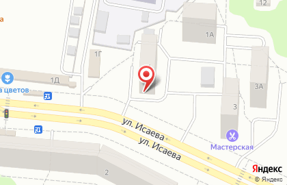 МегаФон, Московская область на улице Исаева на карте