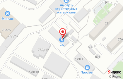 Торгово-строительная компания Сапфир на карте