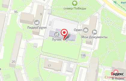 Такси Реутов на улице Победы на карте