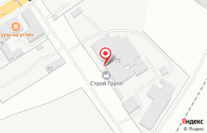 Строй групп в Грозном на карте