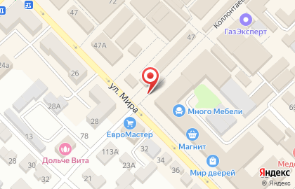 Магазин овощей и фруктов в Ростове-на-Дону на карте