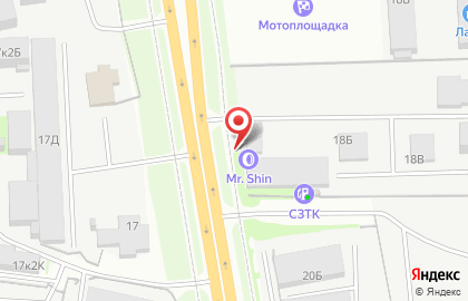 Продуктовый магазин в Санкт-Петербурге на карте