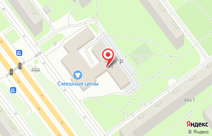Подростково-молодежный клуб Факел в Фрунзенском районе на карте