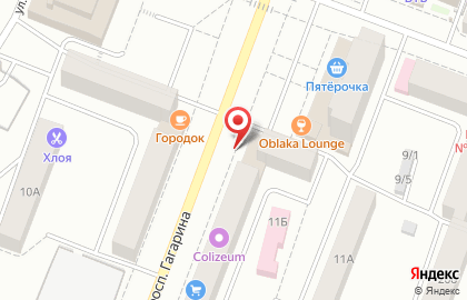 Консалтинговая компания FxFinance на проспекте Гагарина на карте