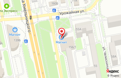 Центр продаж и обслуживания Tele2 на проспекте Богдана Хмельницкого, 156/1 на карте