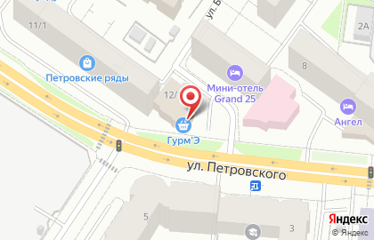 Студия красоты Krasa на улице Петровского на карте
