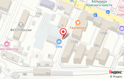 Автостоянка Всб на карте