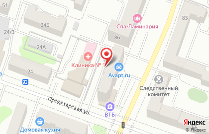Наоми на Комсомольской на карте