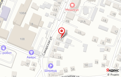 Мастерская Умелец на Самарской улице на карте