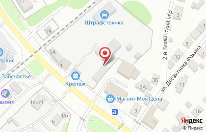 Магазин строительных материалов ИвСтройМат на 1-ой Лагерной улице на карте
