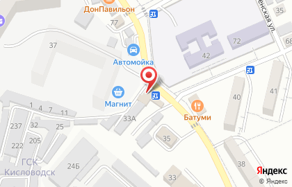 Магазин по продаже аккумуляторов Батарейка на улице 40 лет Октября на карте