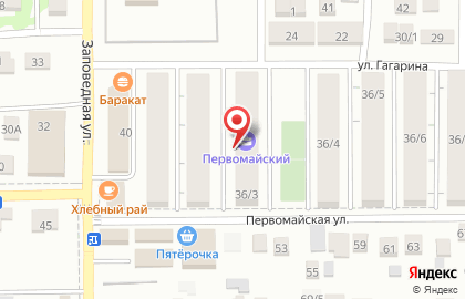 Первомайский, ООО КраснодарСтройЦентр на Первомайской улице на карте