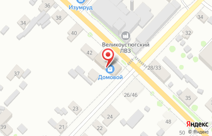 Магазин продуктов на Красной на карте