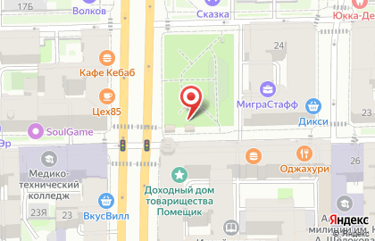 Магазин фруктов и овощей на Измайловском проспекте на карте