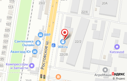Магазин Техносклад в Краснодаре на карте